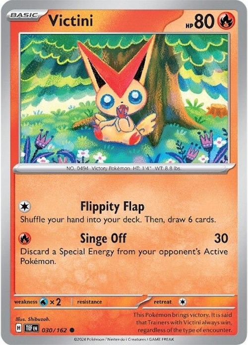 Victini (030/162) [Scarlet & Violet: Temporal Forces] | Tables and Towers