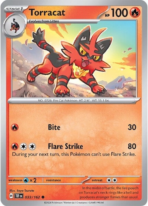 Torracat (033/162) [Scarlet & Violet: Temporal Forces] | Tables and Towers