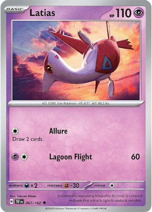 Latias (067/162) [Scarlet & Violet: Temporal Forces] | Tables and Towers