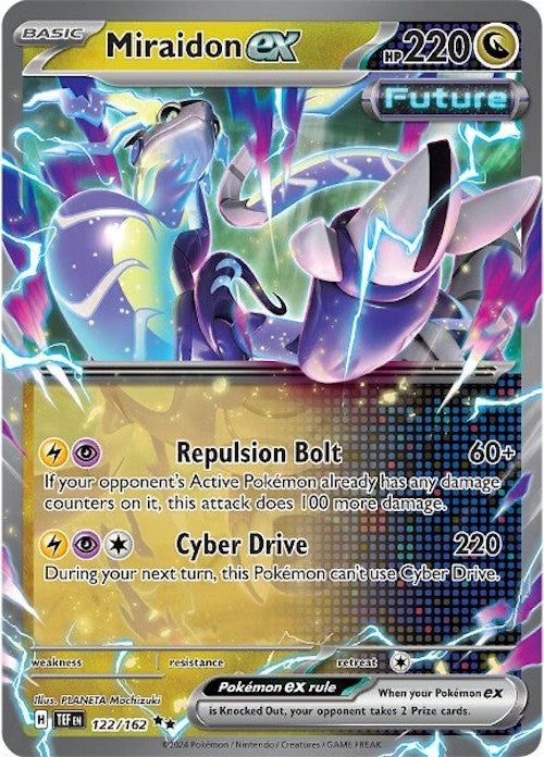 Miraidon ex (122/162) [Scarlet & Violet: Temporal Forces] | Tables and Towers