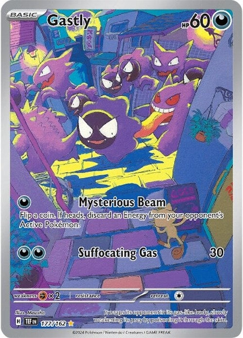 Gastly (177/162) [Scarlet & Violet: Temporal Forces] | Tables and Towers