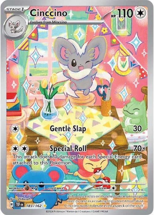 Cinccino (183/162) [Scarlet & Violet: Temporal Forces] | Tables and Towers