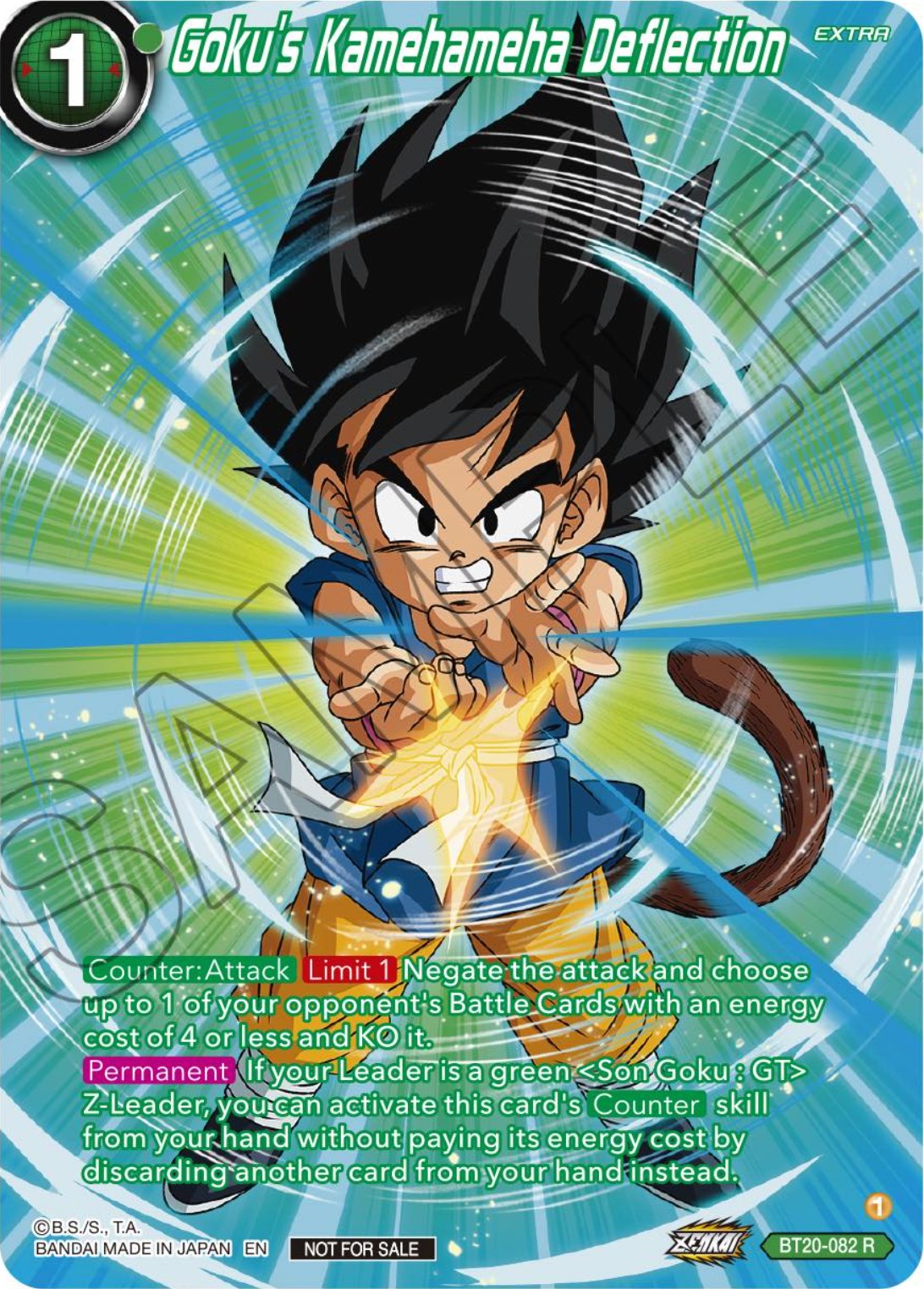 Goku's Kamehameha Deflection (Premium Alt-Art Card Set 2024 Vol.1) (BT20-082) [Promotion Cards] | Tables and Towers