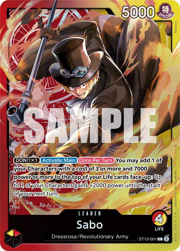 Sabo [Ultra Deck: The Three Brothers] | Tables and Towers