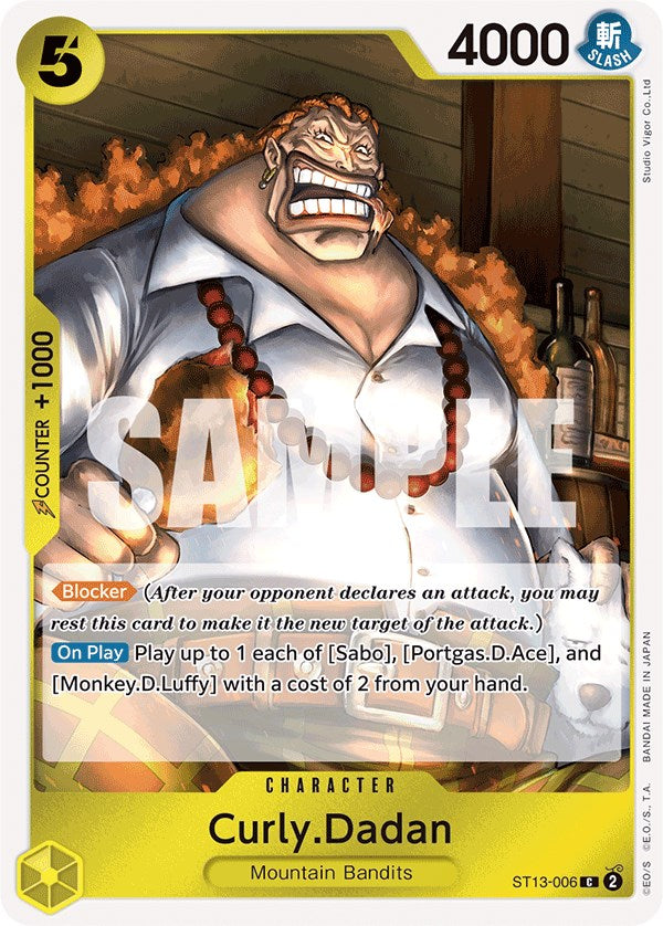 Curly.Dadan [Ultra Deck: The Three Brothers] | Tables and Towers