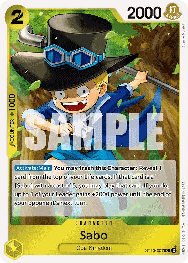 Sabo [Ultra Deck: The Three Brothers] | Tables and Towers