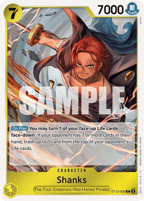 Shanks [Ultra Deck: The Three Brothers] | Tables and Towers