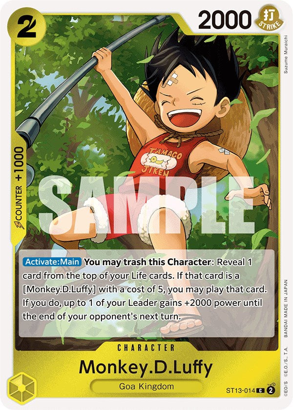 Monkey.D.Luffy [Ultra Deck: The Three Brothers] | Tables and Towers