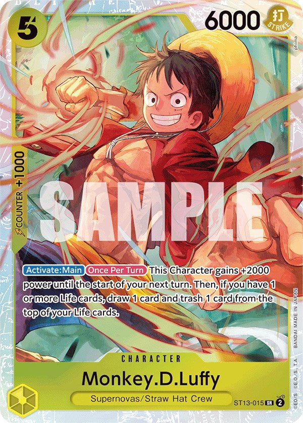 Monkey.D.Luffy [Ultra Deck: The Three Brothers] | Tables and Towers