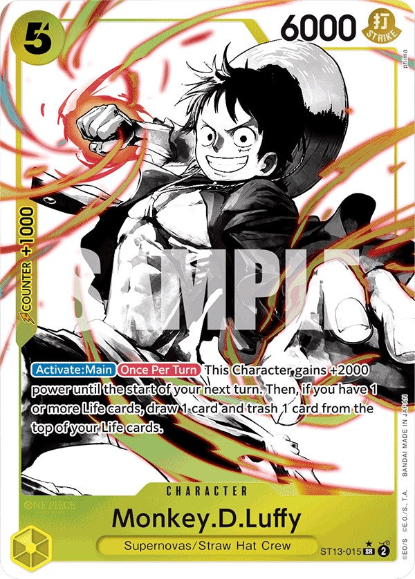 Monkey.D.Luffy (Parallel) [Ultra Deck: The Three Brothers] | Tables and Towers