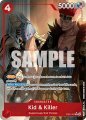 Kid & Killer (Alternate Art) [Extra Booster: Memorial Collection] | Tables and Towers