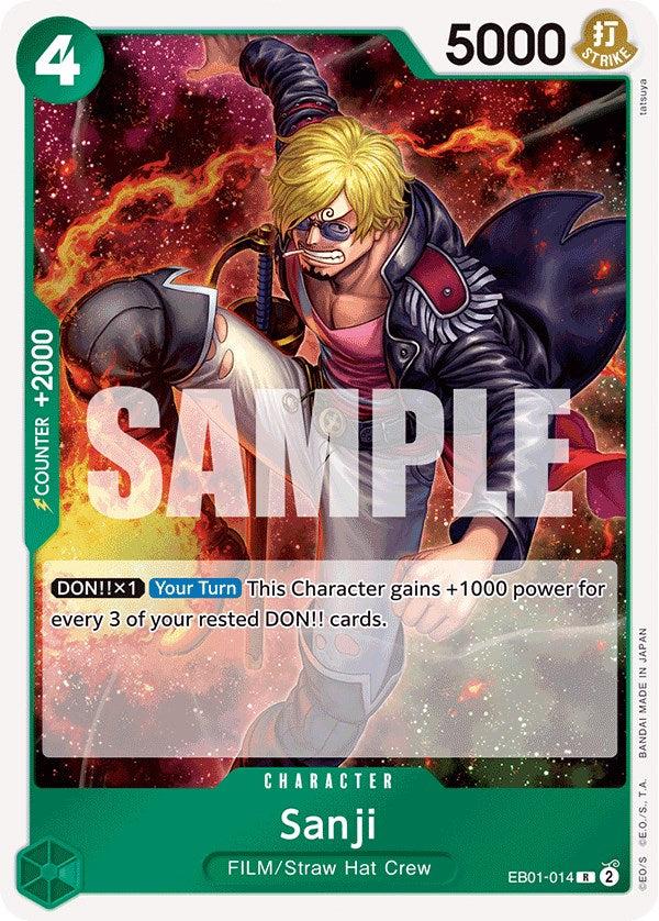 Sanji [Extra Booster: Memorial Collection] | Tables and Towers