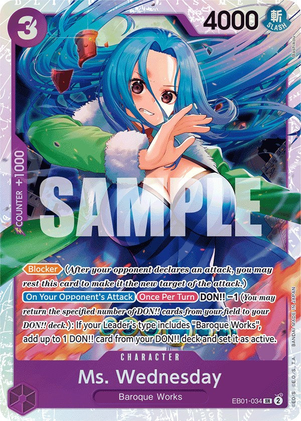 Ms. Wednesday [Extra Booster: Memorial Collection] | Tables and Towers