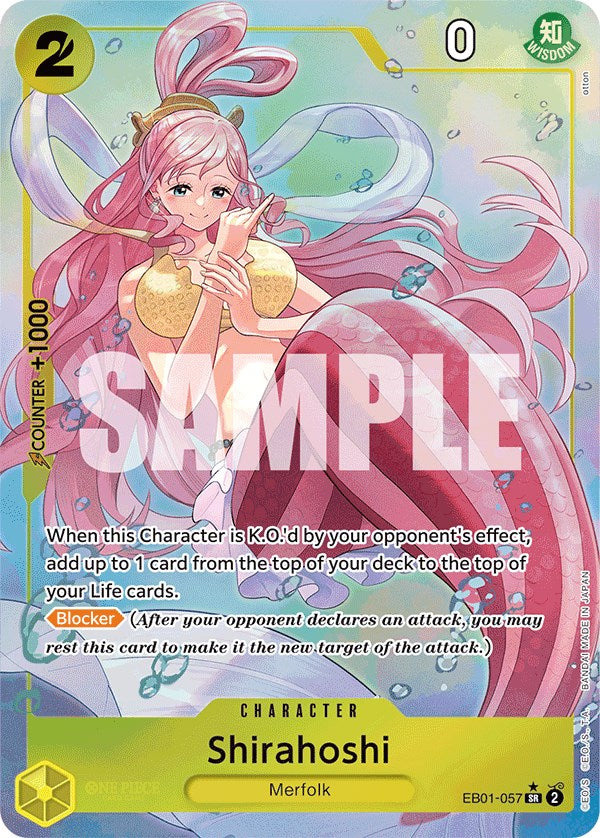 Shirahoshi (Alternate Art) [Extra Booster: Memorial Collection] | Tables and Towers