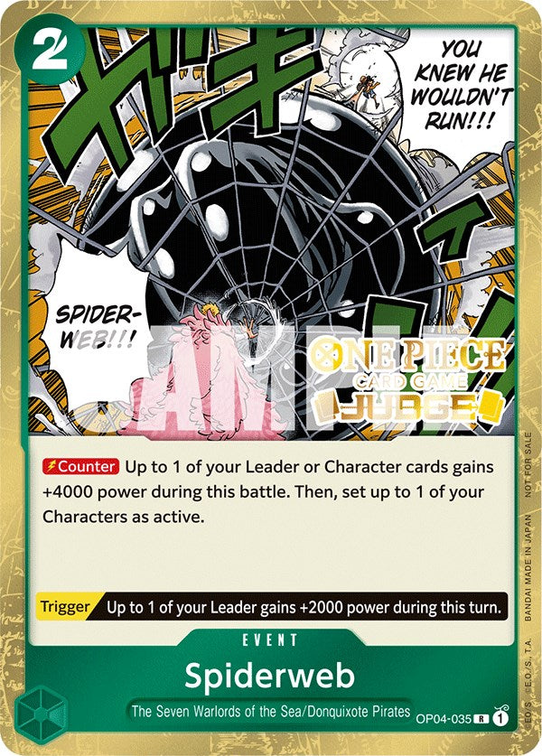 Spiderweb (Judge Pack Vol. 3) [One Piece Promotion Cards] | Tables and Towers