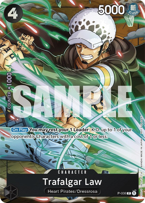 Trafalgar Law (Event Pack Vol. 4) [One Piece Promotion Cards] | Tables and Towers