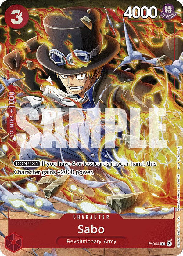 Sabo (Event Pack Vol. 4) [One Piece Promotion Cards] | Tables and Towers