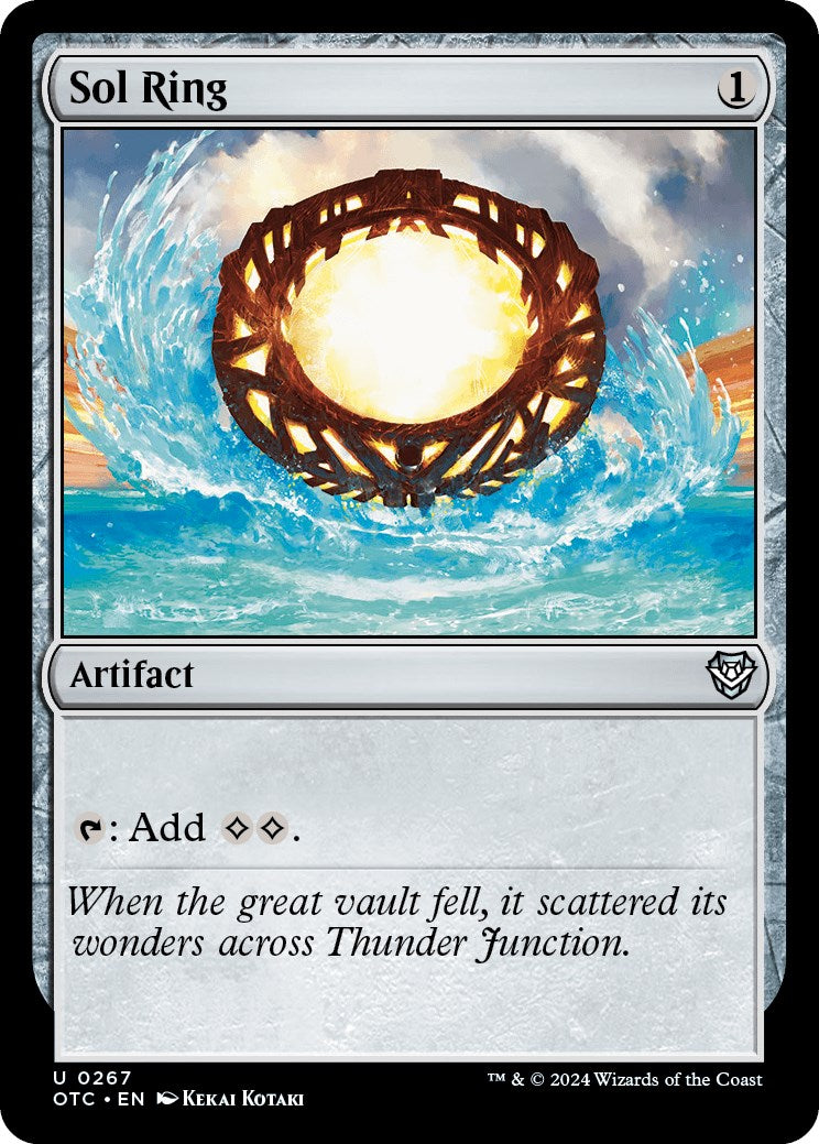 Sol Ring [Outlaws of Thunder Junction Commander] | Tables and Towers