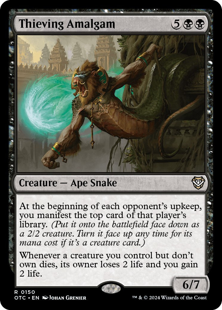 Thieving Amalgam [Outlaws of Thunder Junction Commander] | Tables and Towers