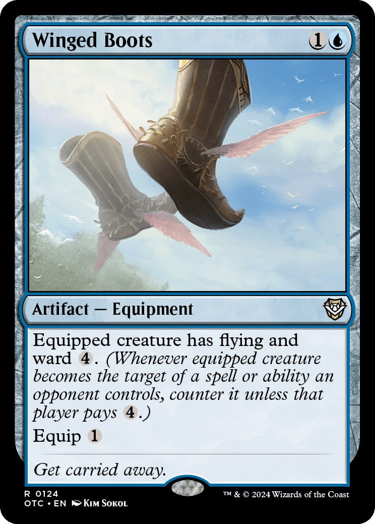 Winged Boots [Outlaws of Thunder Junction Commander] | Tables and Towers