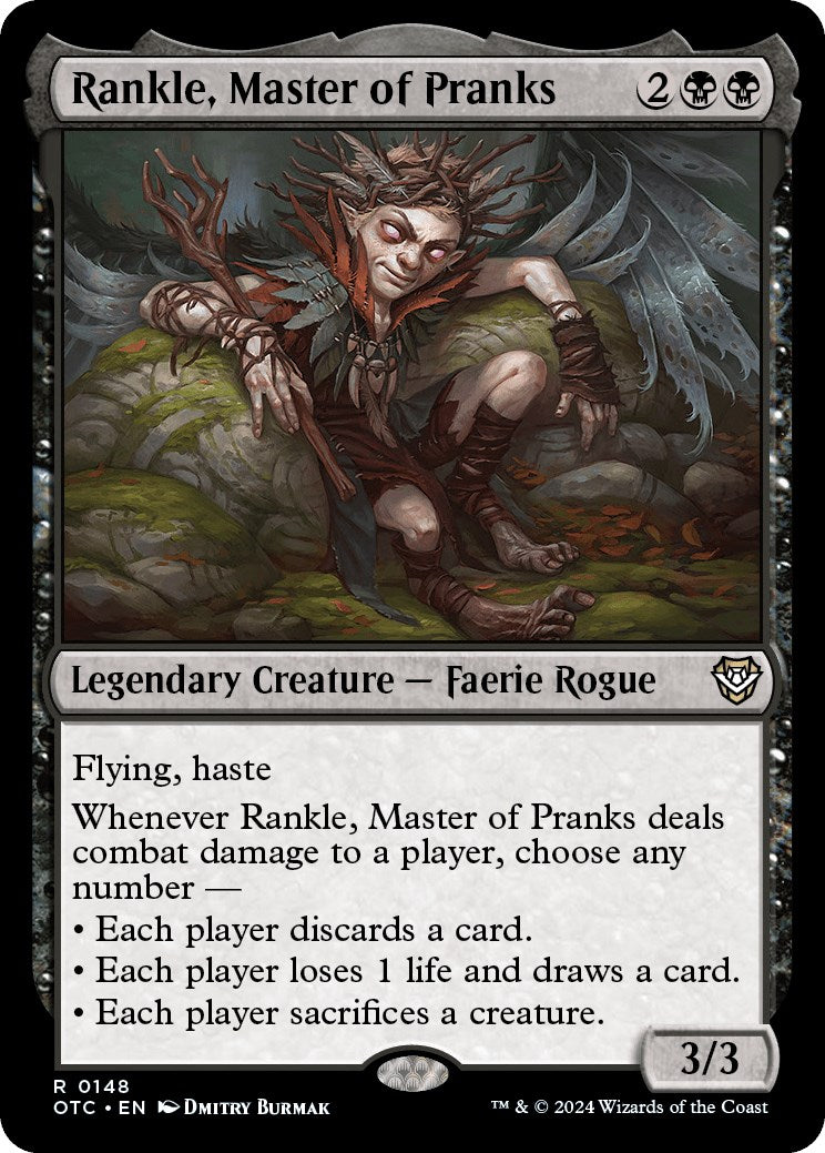 Rankle, Master of Pranks [Outlaws of Thunder Junction Commander] | Tables and Towers