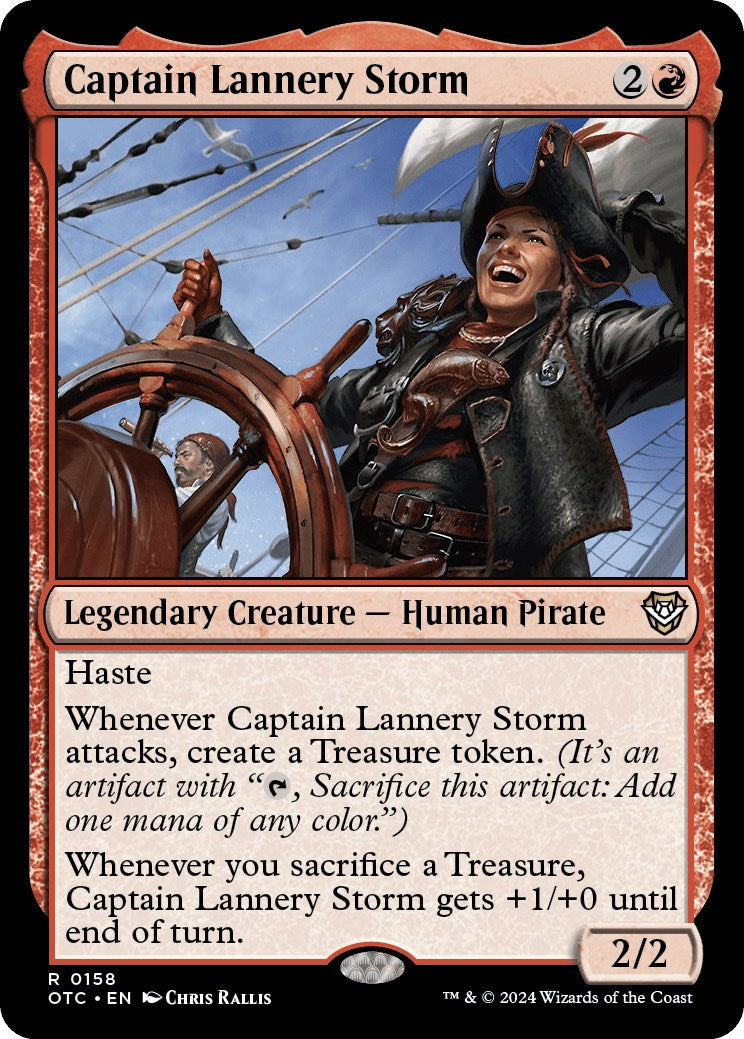 Captain Lannery Storm [Outlaws of Thunder Junction Commander] | Tables and Towers