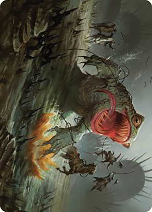 The Gitrog, Ravenous Ride Art Card [Outlaws of Thunder Junction Art Series] | Tables and Towers