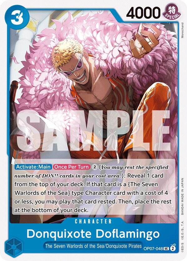 Donquixote Doflamingo [500 Years in the Future] | Tables and Towers