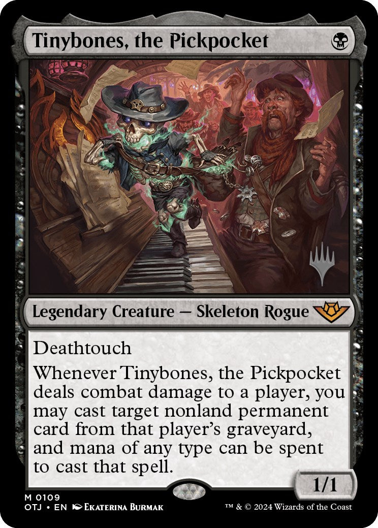 Tinybones, the Pickpocket (Promo Pack) [Outlaws of Thunder Junction Promos] | Tables and Towers