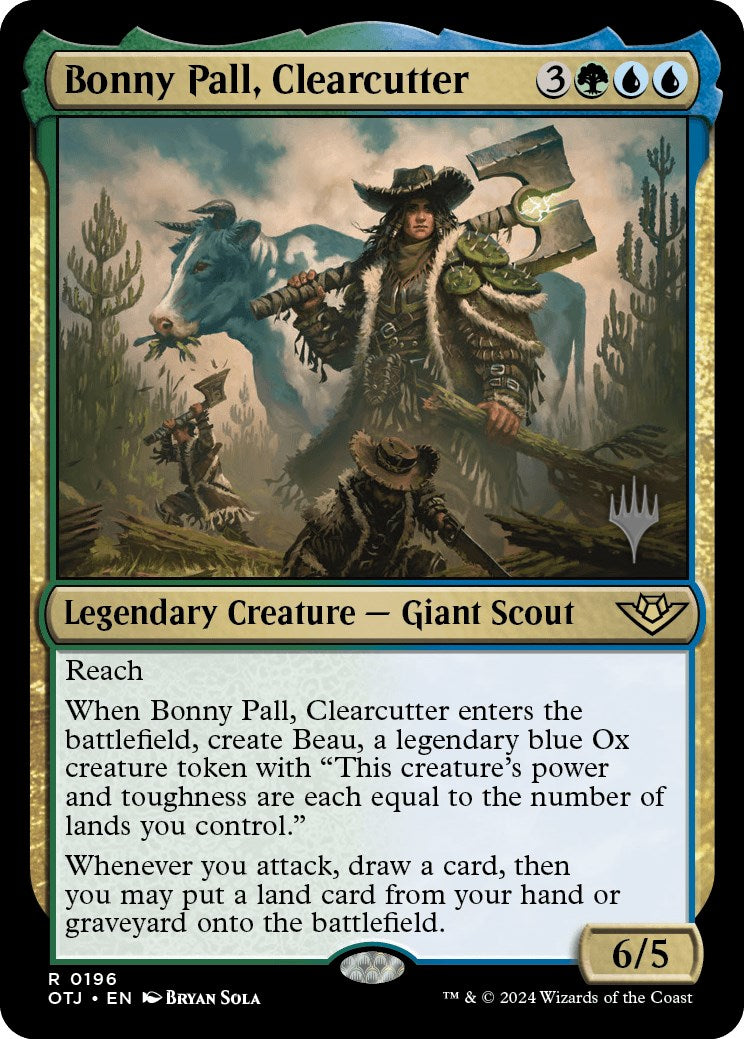 Bonny Pall, Clearcutter (Promo Pack) [Outlaws of Thunder Junction Promos] | Tables and Towers