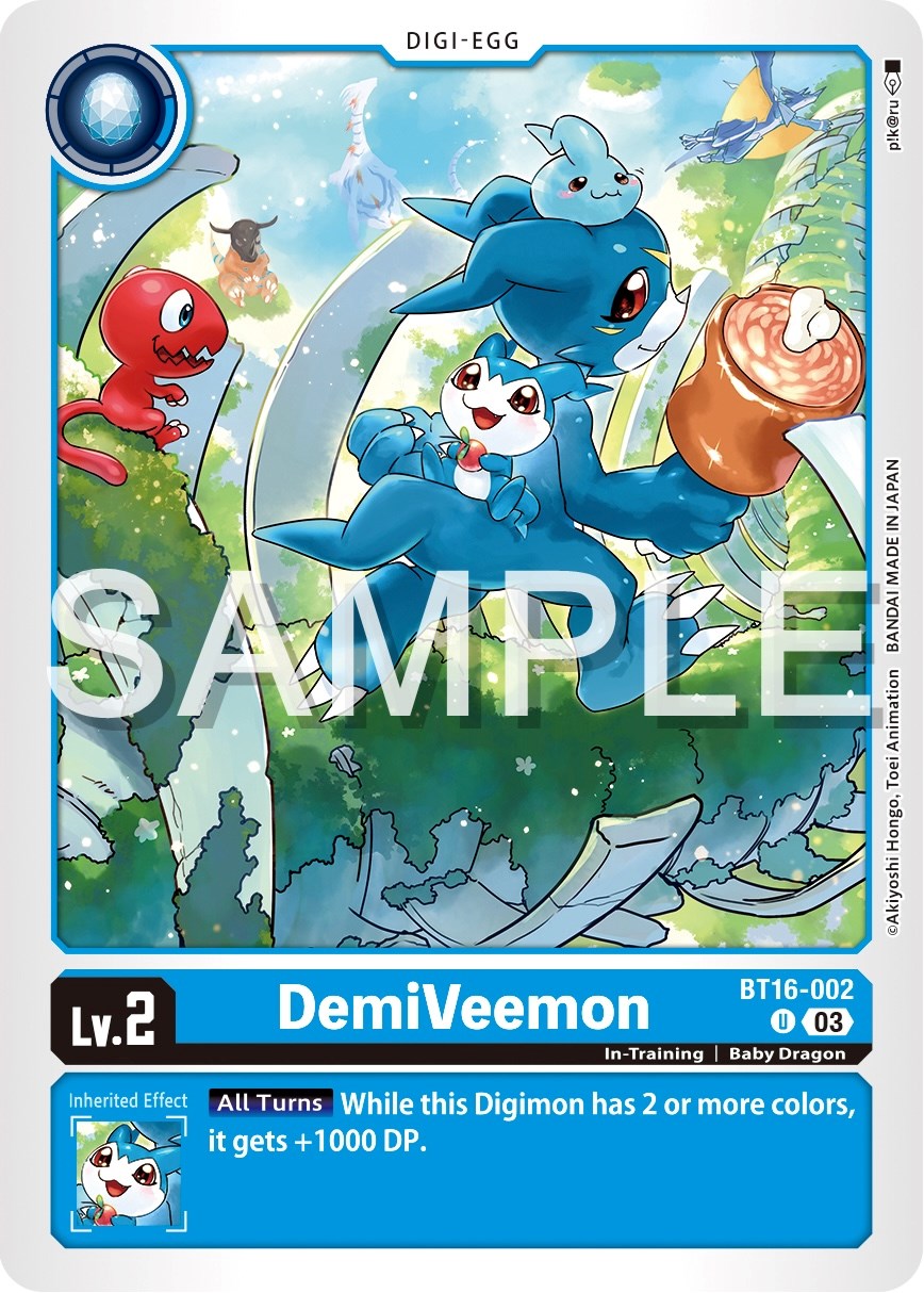 DemiVeemon [BT16-002] [Beginning Observer] | Tables and Towers