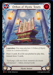 Orihon of Mystic Tenets [MST080] (Part the Mistveil) | Tables and Towers