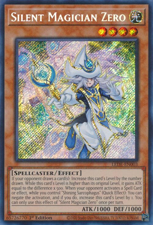 Silent Magician Zero [LEDE-EN003] Secret Rare | Tables and Towers