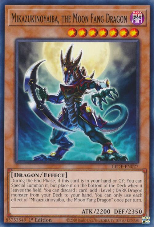 Mikazukinoyaiba, the Moon Fang Dragon [LEDE-EN027] Common | Tables and Towers