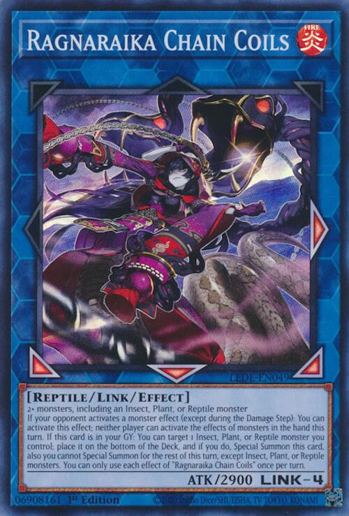 Ragnaraika Chain Coils [LEDE-EN049] Super Rare | Tables and Towers