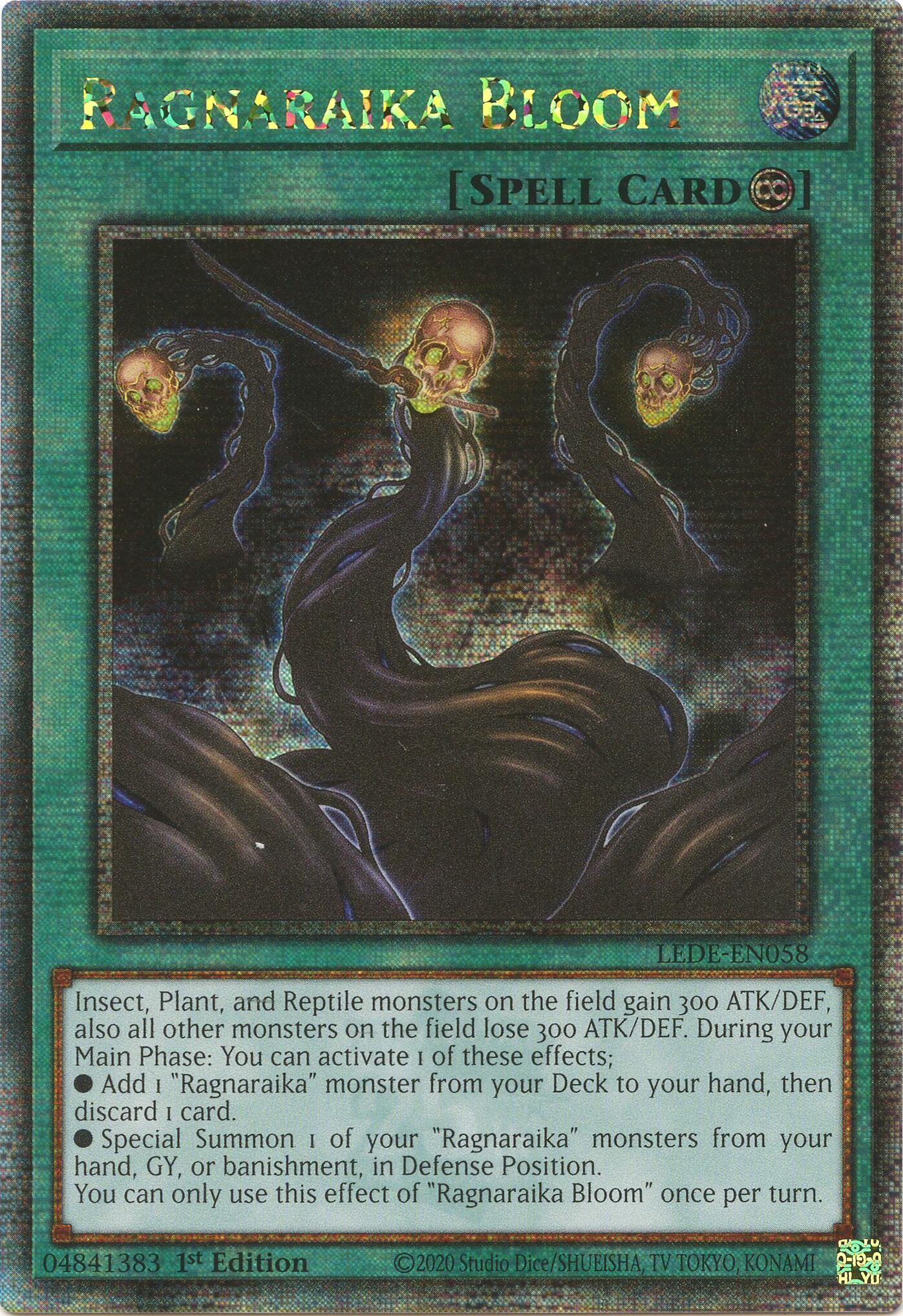 Ragnaraika Bloom (Quarter Century Secret Rare) [LEDE-EN058] Quarter Century Secret Rare | Tables and Towers