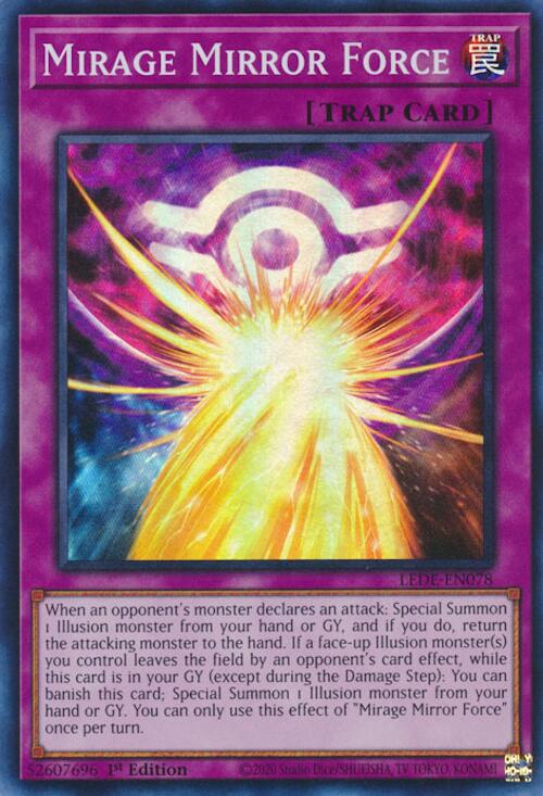 Mirage Mirror Force [LEDE-EN078] Super Rare | Tables and Towers