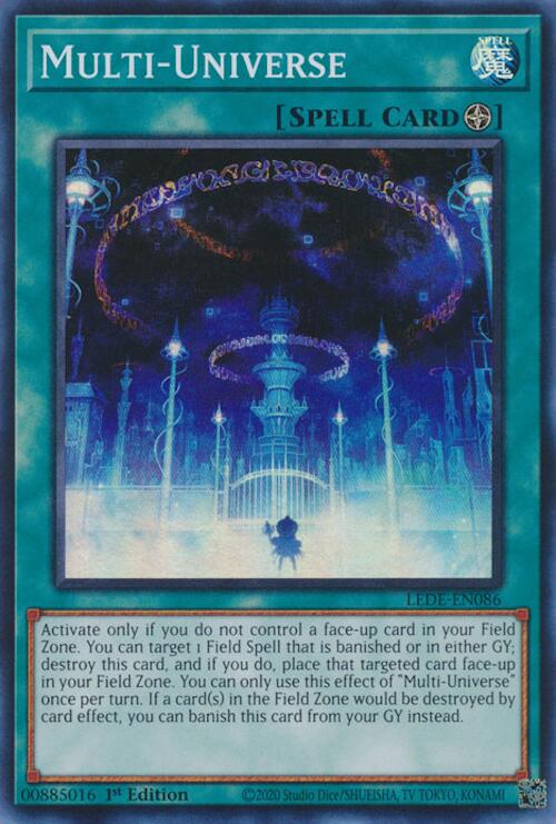 Multi-Universe [LEDE-EN086] Super Rare | Tables and Towers