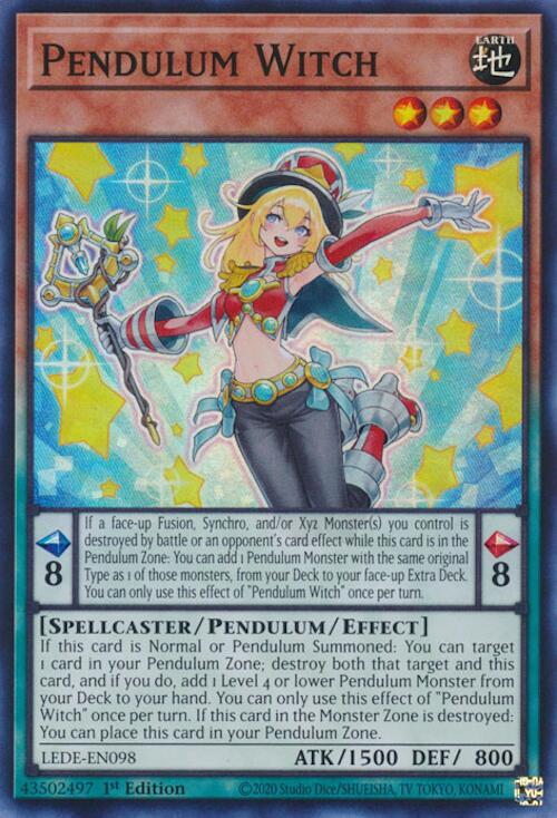 Pendulum Witch [LEDE-EN098] Super Rare | Tables and Towers