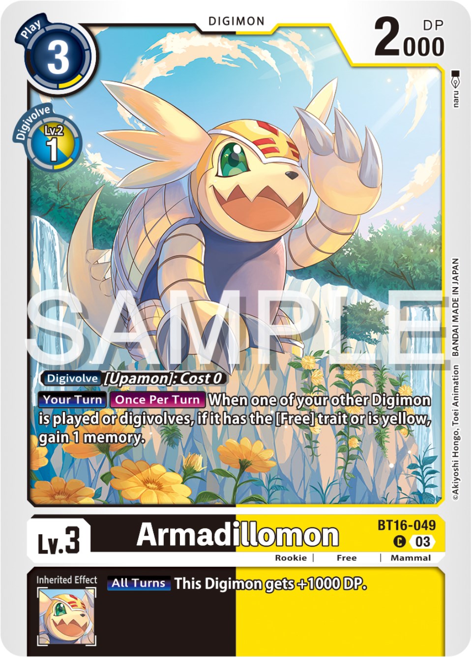 Armadillomon [BT16-049] [Beginning Observer] | Tables and Towers