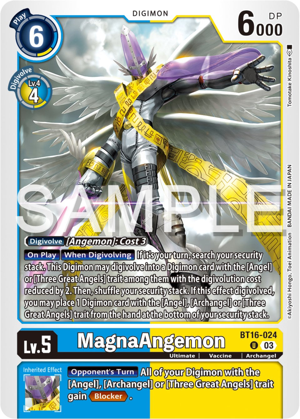 MagnaAngemon [BT16-024] [Beginning Observer] | Tables and Towers