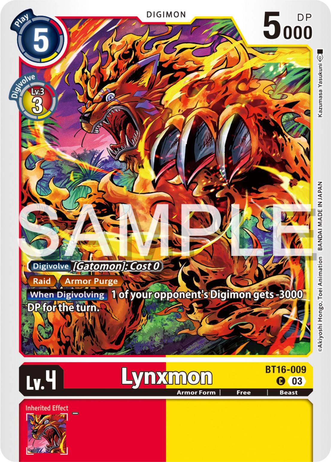 Lynxmon [BT16-009] [Beginning Observer] | Tables and Towers