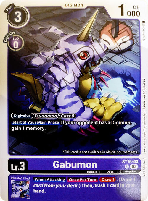 Gabumon [ST16-03] (Demo Deck Exclusive) [Starter Deck: Wolf of Friendship] | Tables and Towers