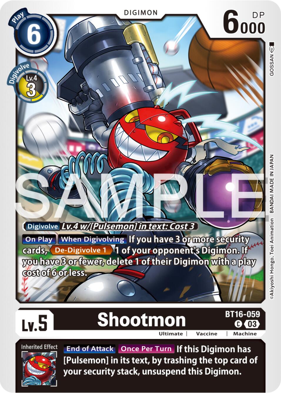 Shootmon [BT16-059] [Beginning Observer] | Tables and Towers