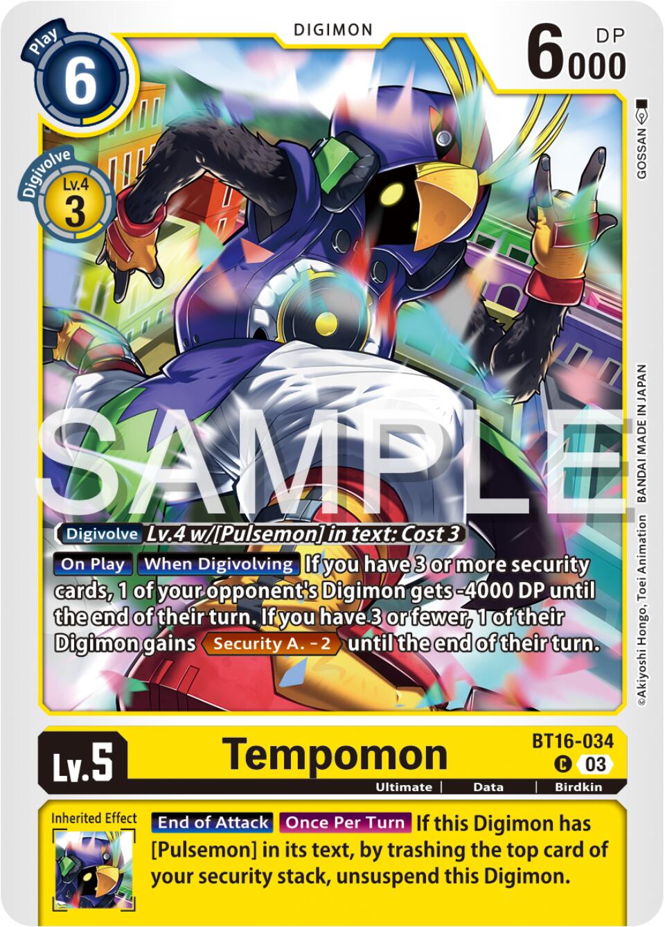 Tempomon [BT16-034] [Beginning Observer] | Tables and Towers