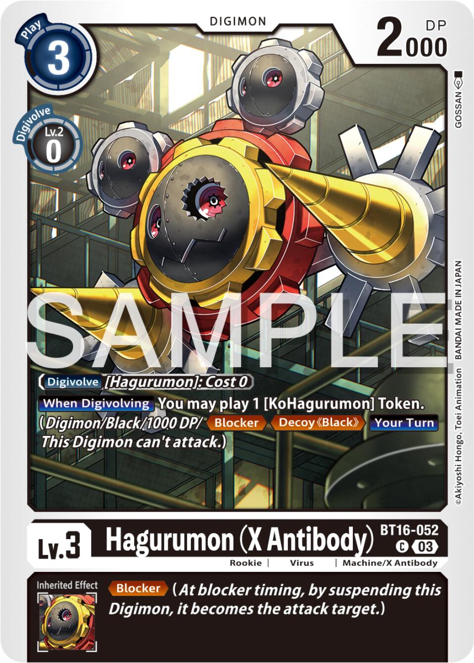 Hagurumon (X Antibody) [BT16-052] [Beginning Observer] | Tables and Towers