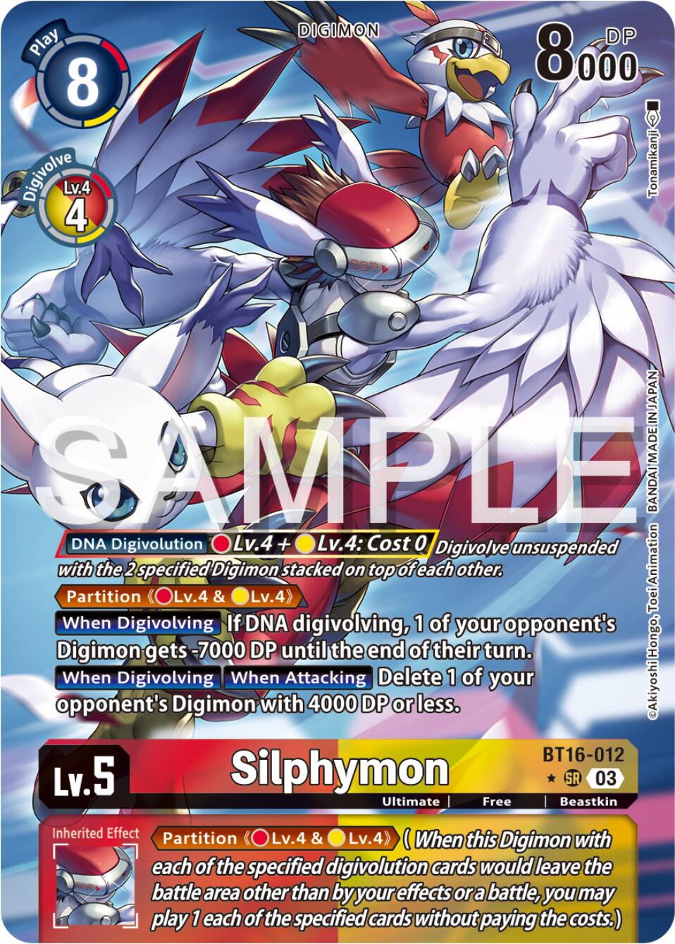 Silphymon [BT16-012] (Alternate Art) [Beginning Observer] | Tables and Towers