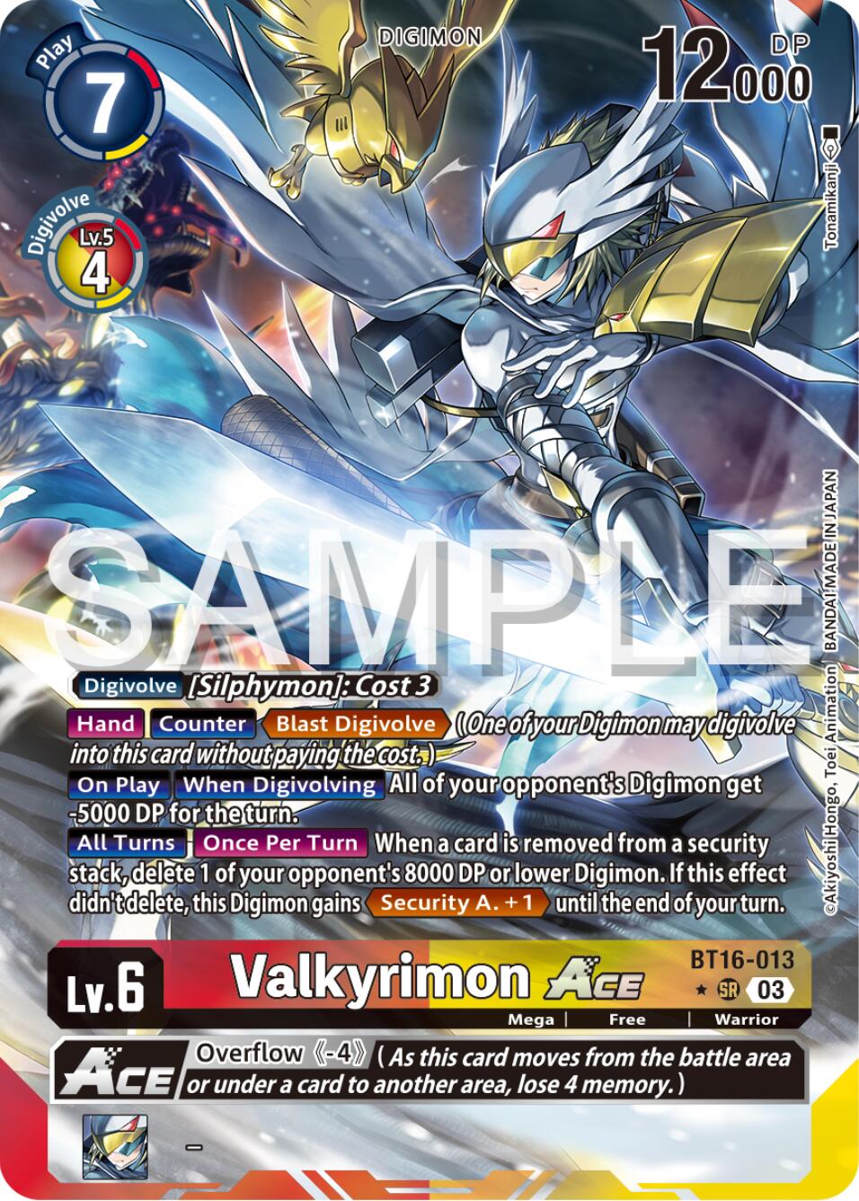 Valkyrimon Ace [BT16-013] (Alternate Art) [Beginning Observer] | Tables and Towers