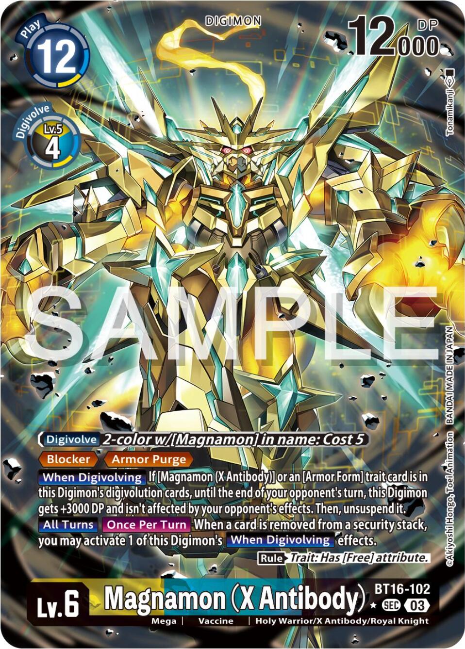 Magnamon (X Antibody) [BT16-102] (Alternate Art) [Beginning Observer] | Tables and Towers