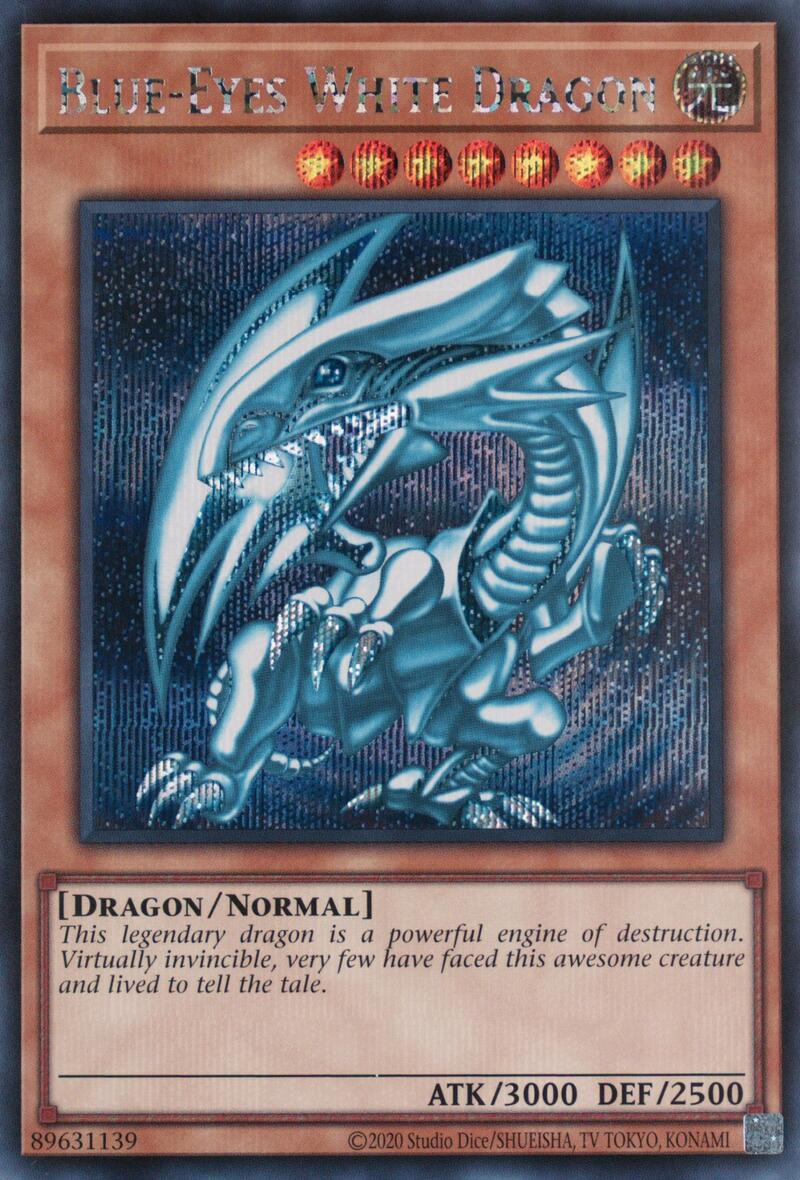 Blue-Eyes White Dragon (Secret Rare) Secret Rare | Tables and Towers